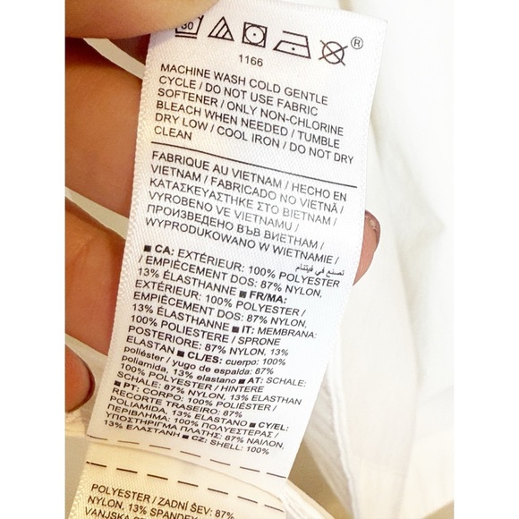 Athleta Advantage Poplin Jacket White XS - Picture 15 of 15